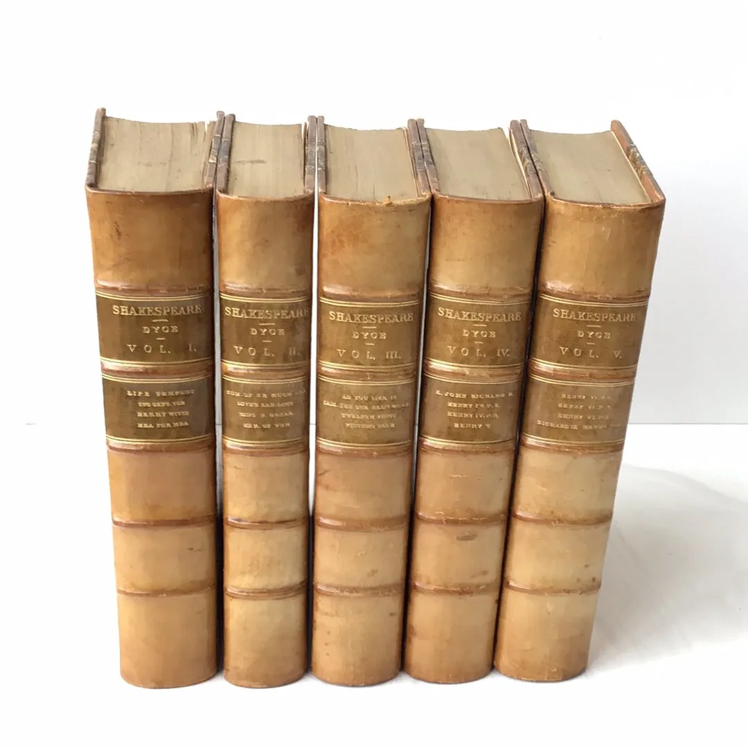 -Shakespeare Dyce 10 Vol Set*