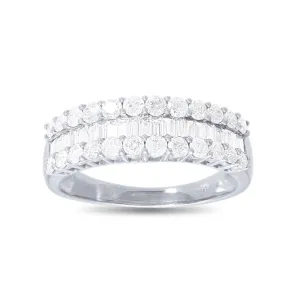 9ct White Gold RIng with 1.00ct of Diamonds