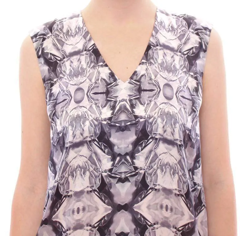 Arzu Kaprol   Silk Sleeveless Top Shirt Blouse