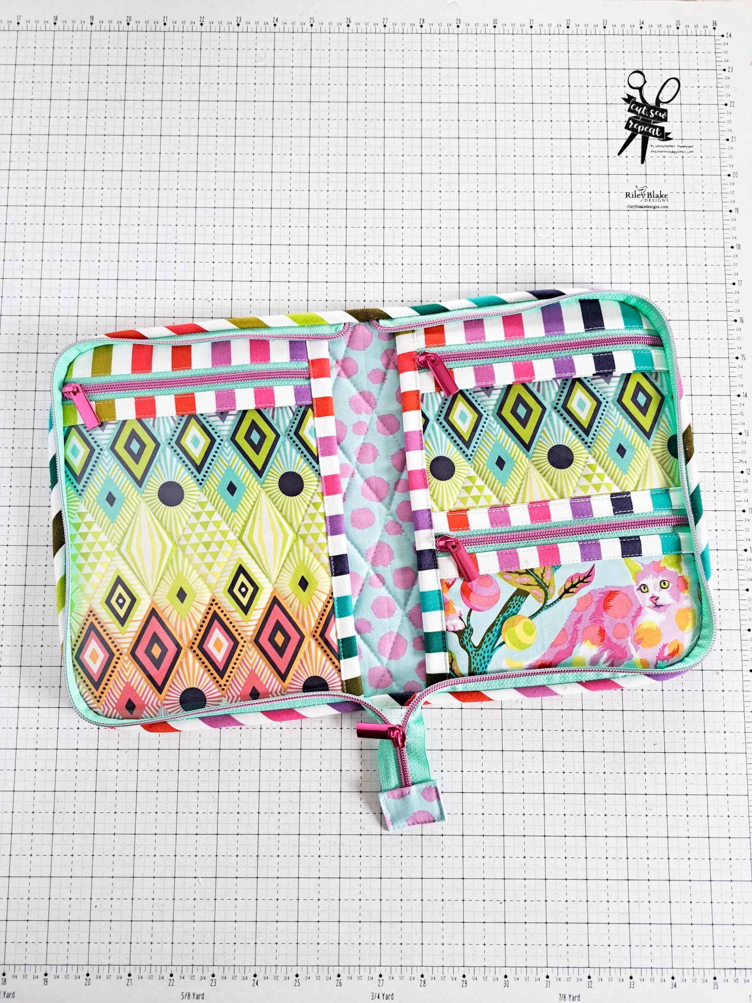 Atlas Zipper Case PDF Pattern - Instant Download