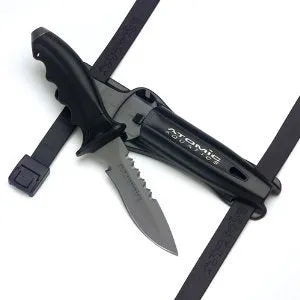 Atomic Aquatics Titanium TI6 Scuba Diving Knife