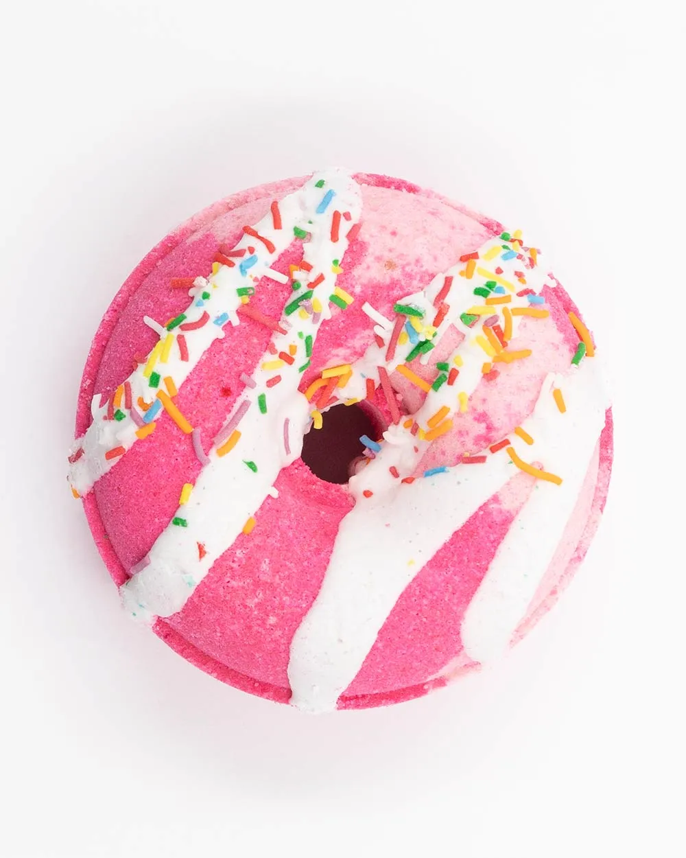 Bath Bomb Donut - Strawberry Shortcake