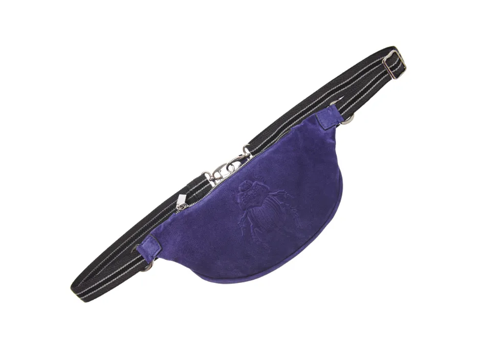 Belt Bag - Scarabmotive Plum suede