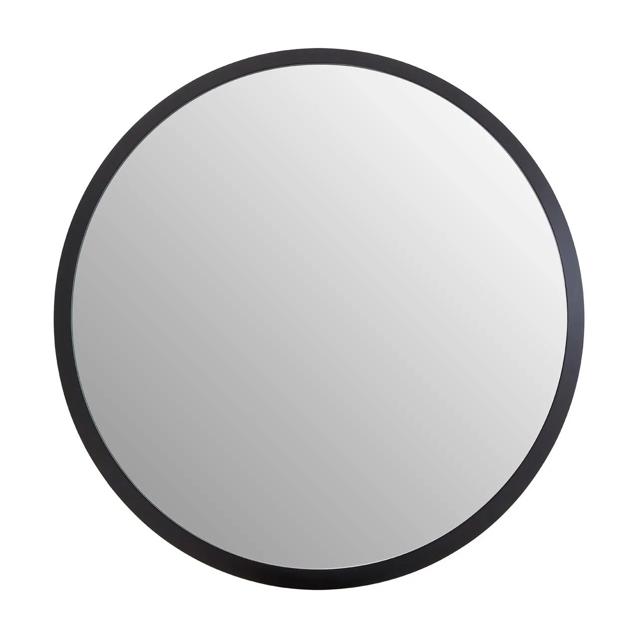 Black Classic Round Mirror 44 cm & 54 cm