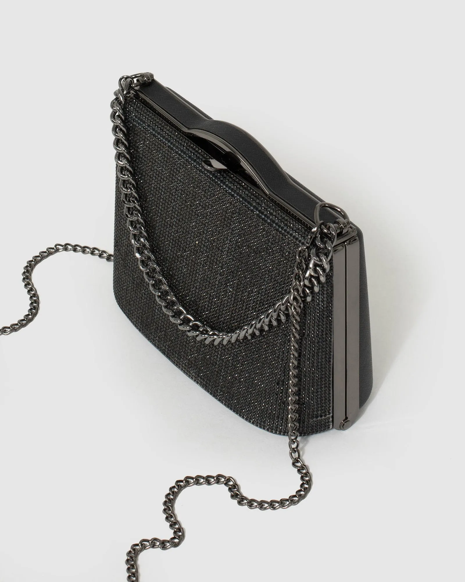 Black Tullia Chain Bag