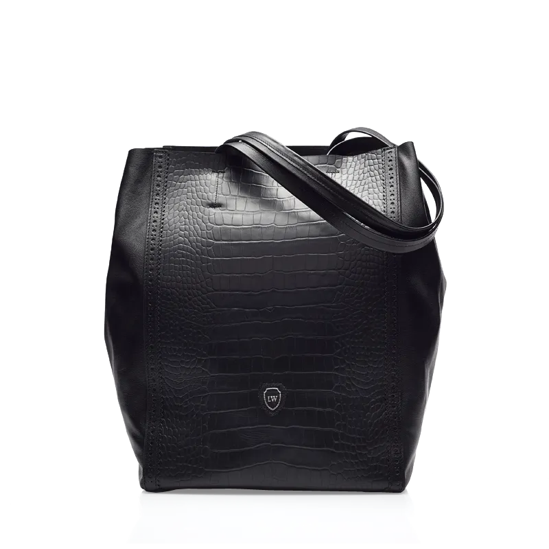 Bonnie black silver bag