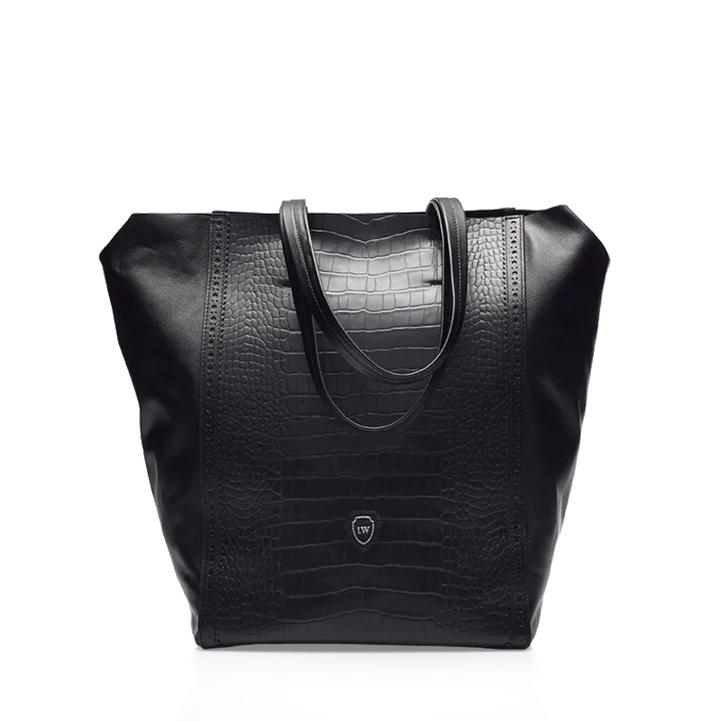 Bonnie black silver bag