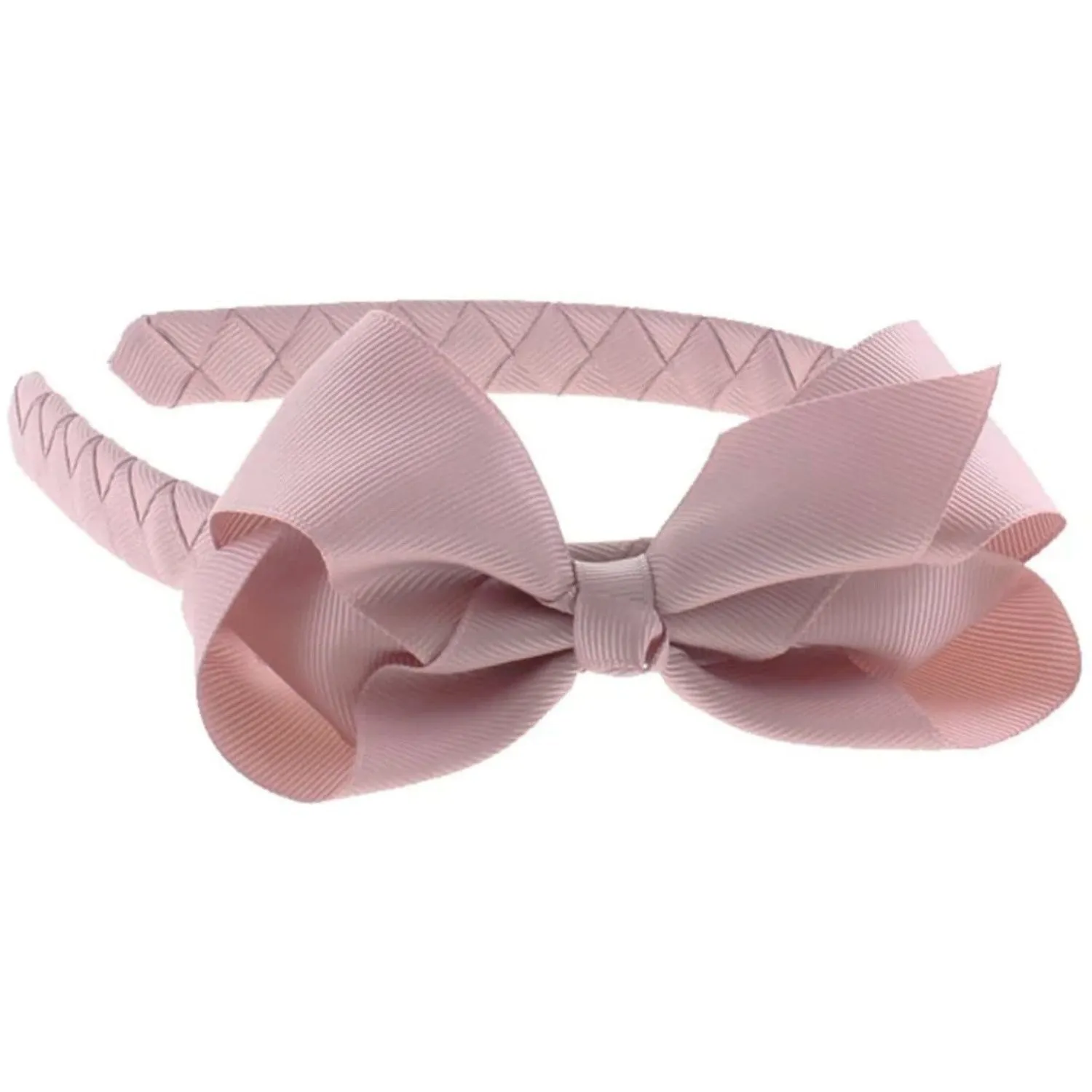 Bow's by Stær Hairband Classic Large Bow - Antique Rose