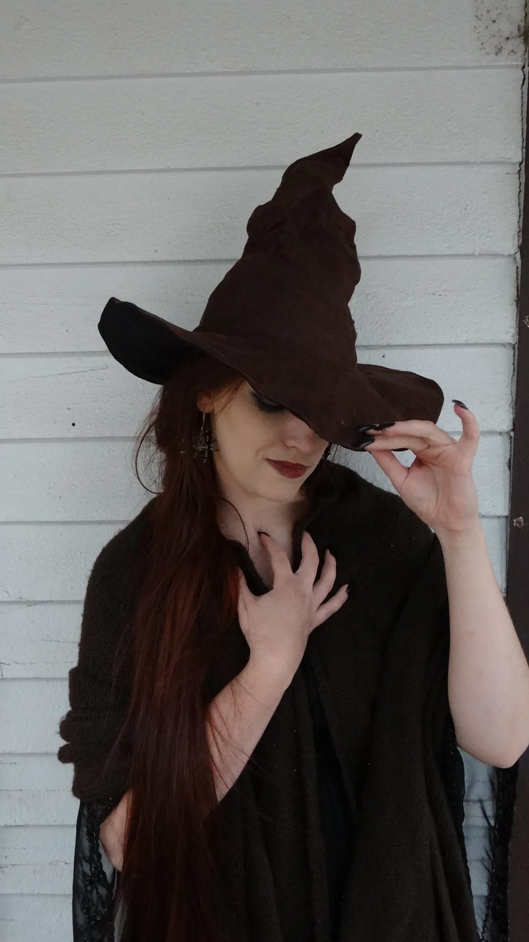 Brown Witch Hat