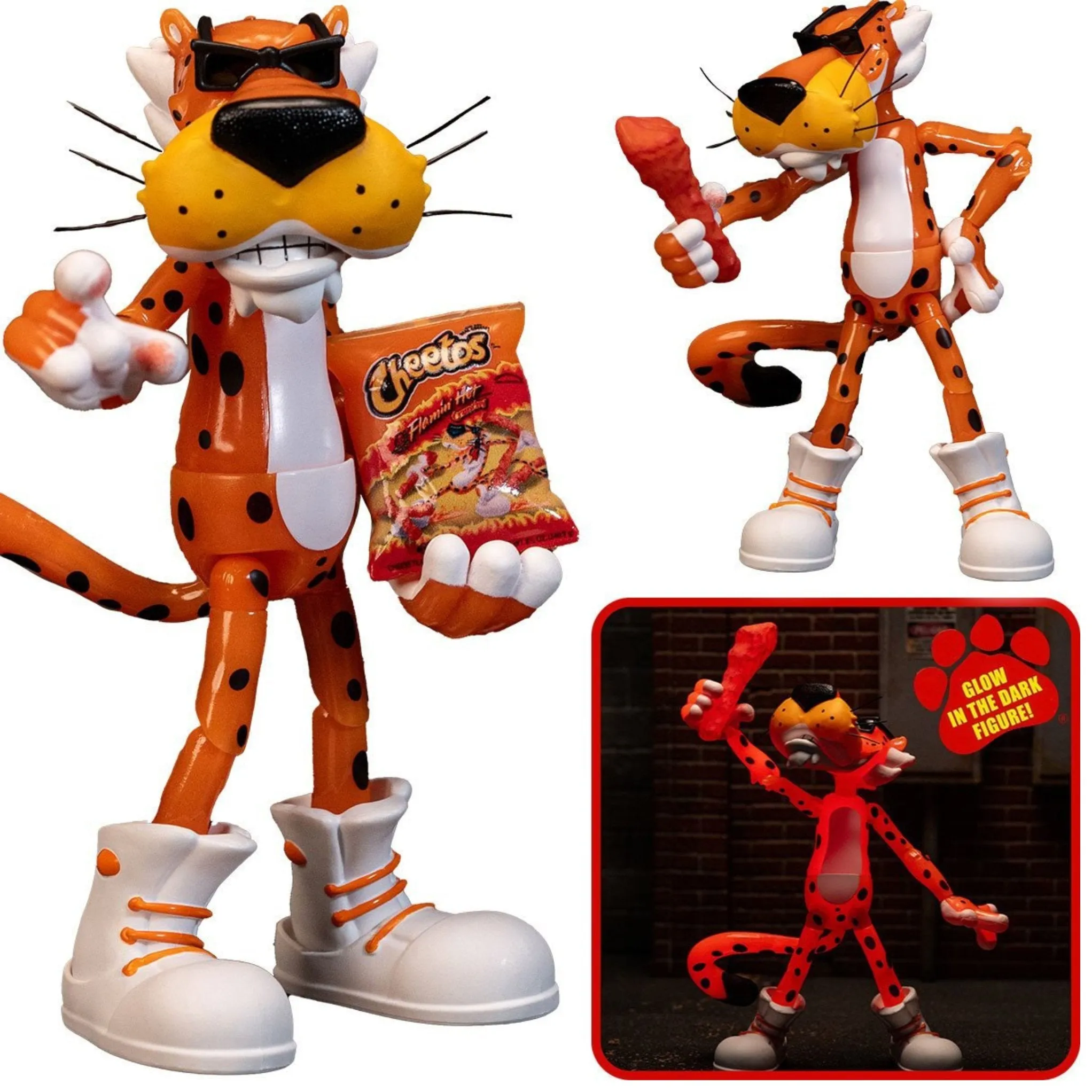 Cheetos Glow-in-the-Dark Flamin' Hot Chester Cheetah