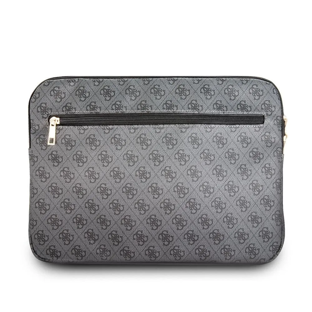 Computer Sleeve - PU Leather Gray 4G Uptown Pu Computer Sleeve - Guess