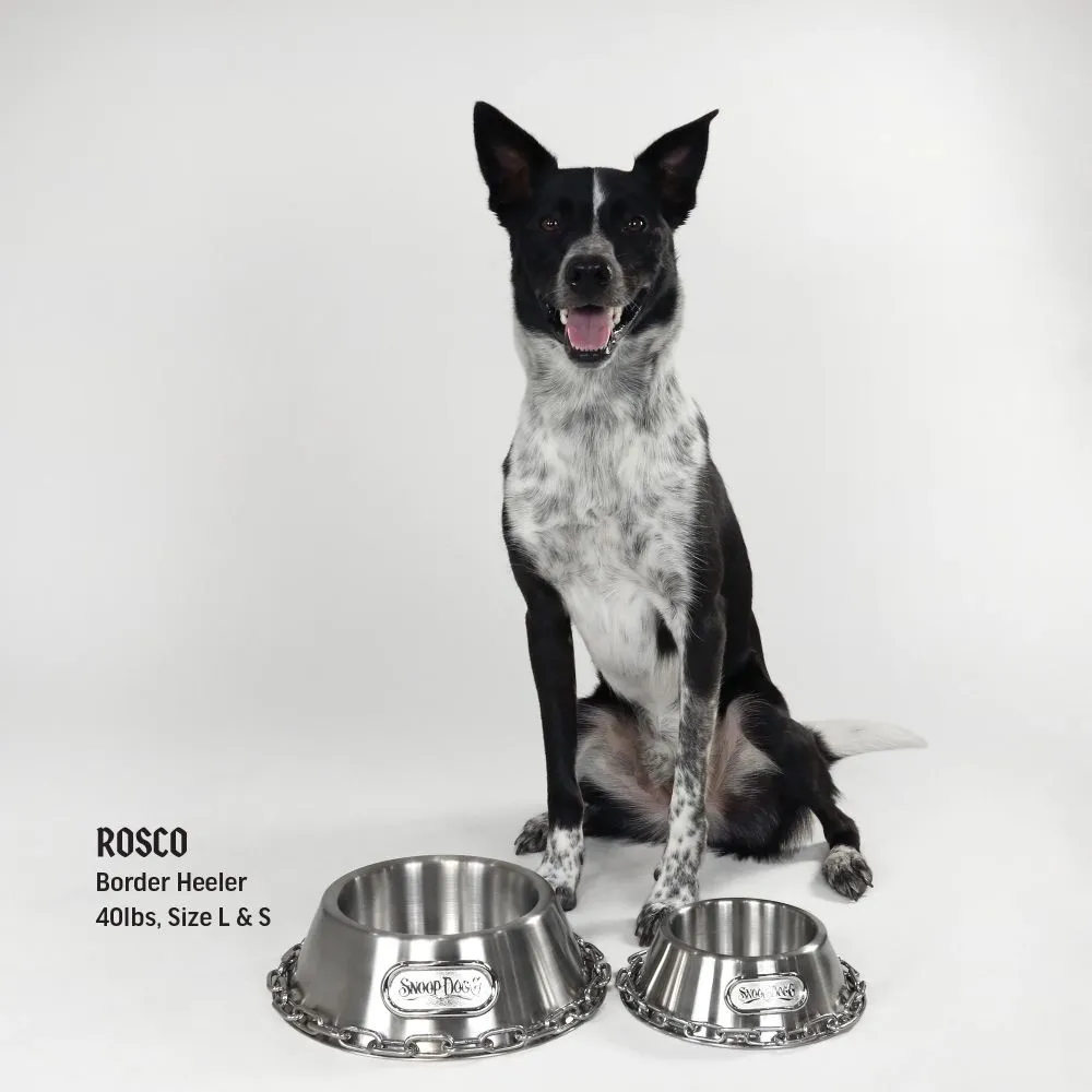 Deluxe Silver Pet Bowl - Off The Chain