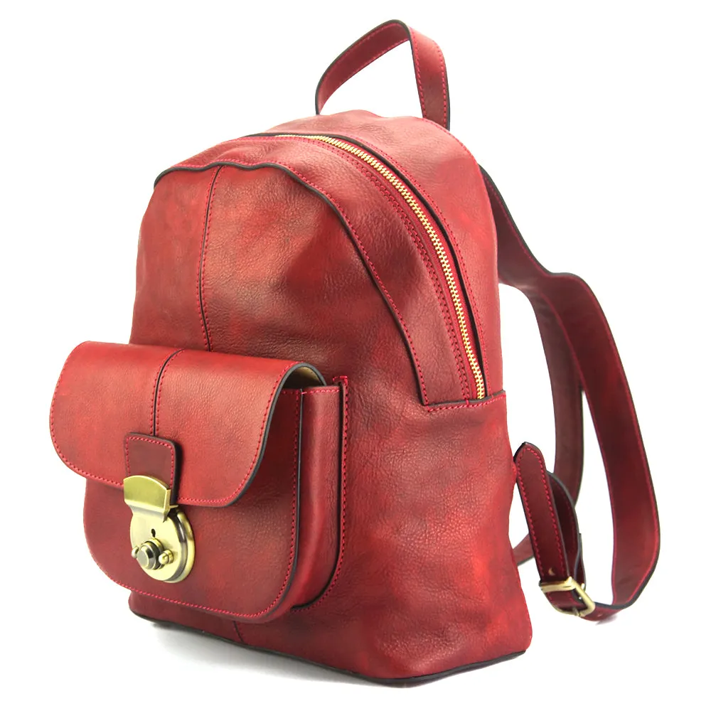 Discovery Backpack in cow leather