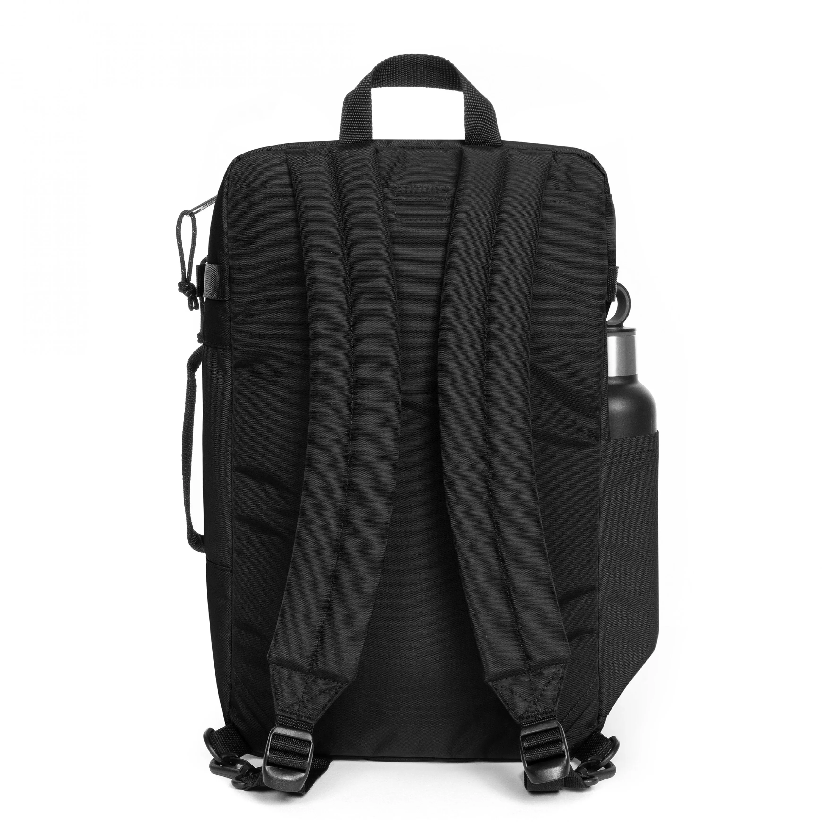 Eastpak Transit'R Pack Black Small Duffle Bag Convertible to Backpack - EK0A5BHI0081