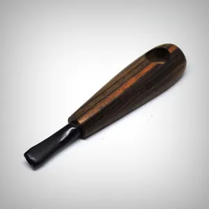 Exquisite American Craftsmanship: The Dark Wood Bat Smoking Pipe