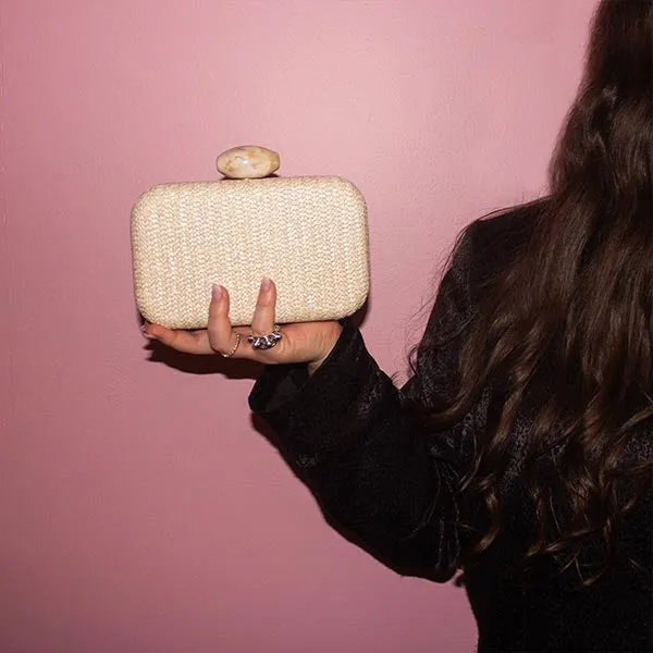 Ezra Natural | Raffia Clutch