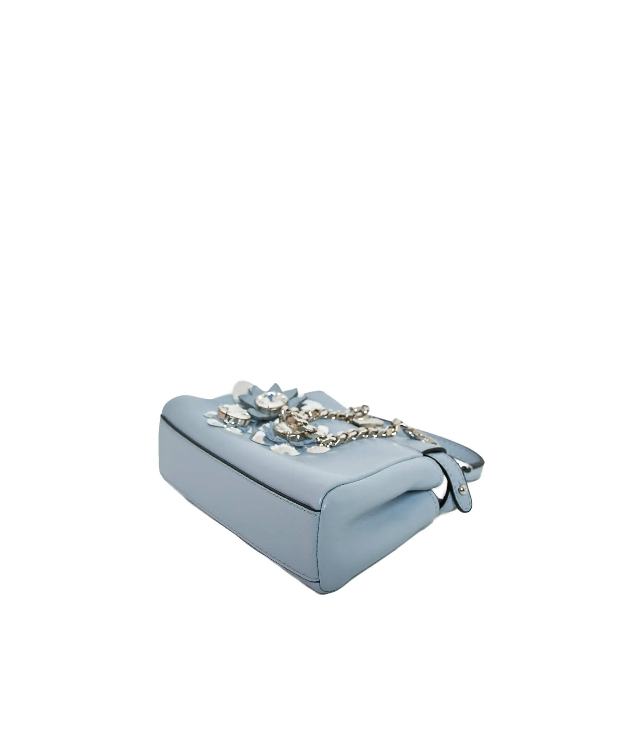 Fendi Peekaboo Mini Bag with Flowers - ADL1173