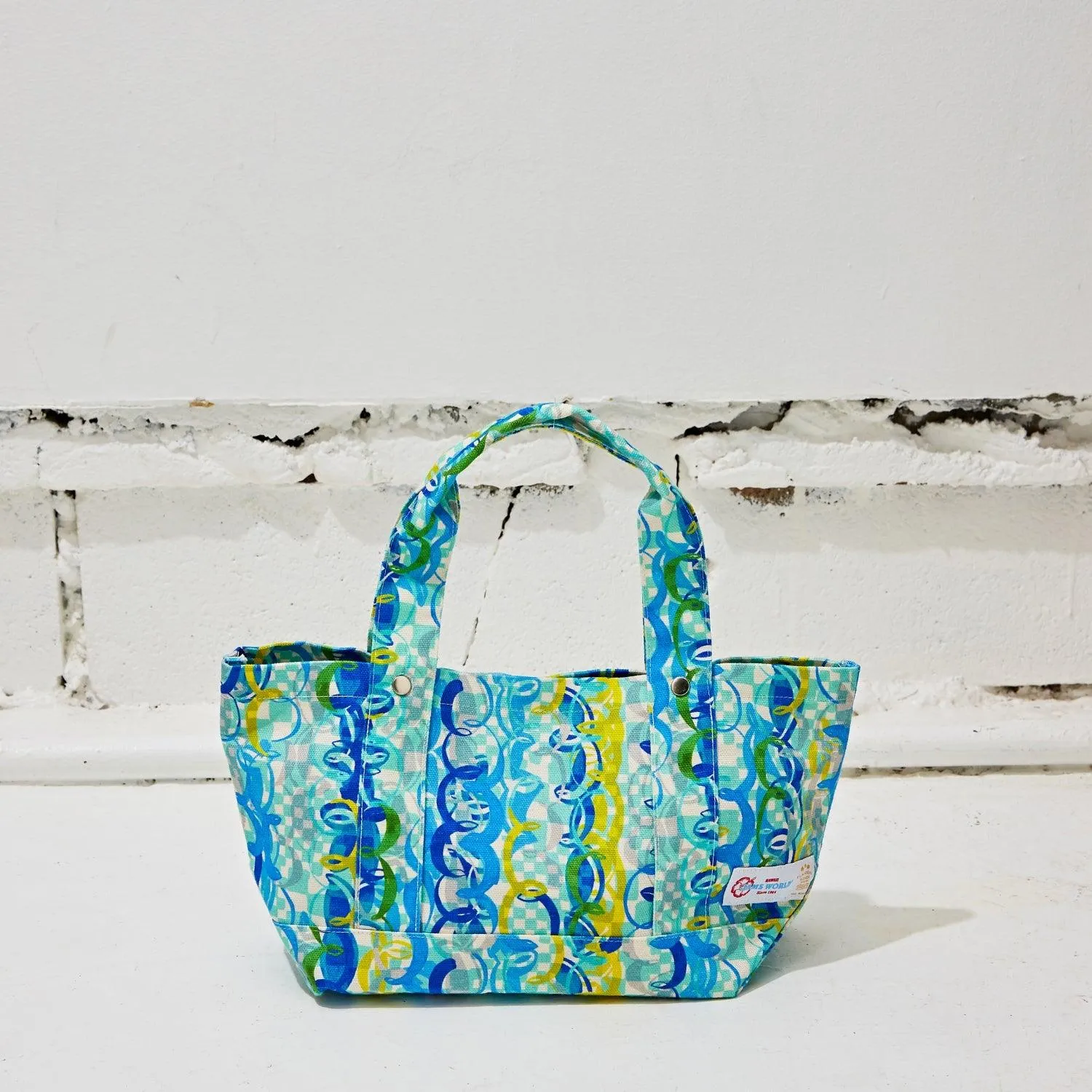 Flanders Tote Bag Small - Ocean Party