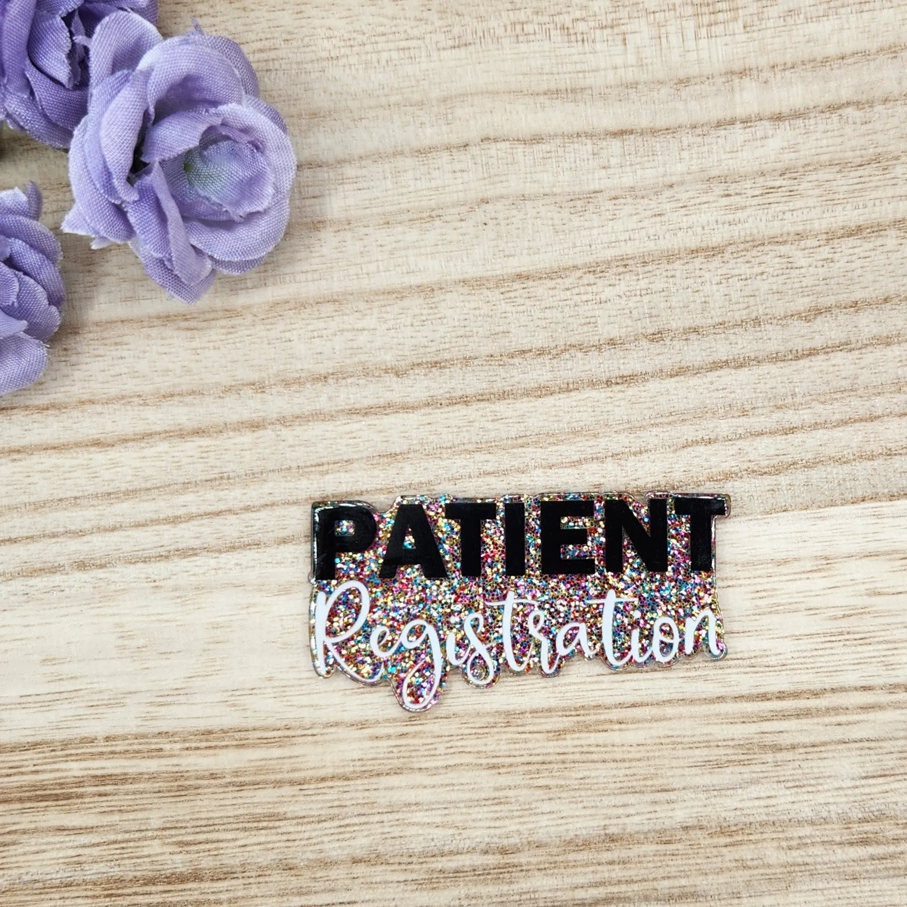 Flatback-Patient Registration (Multi Glitter)