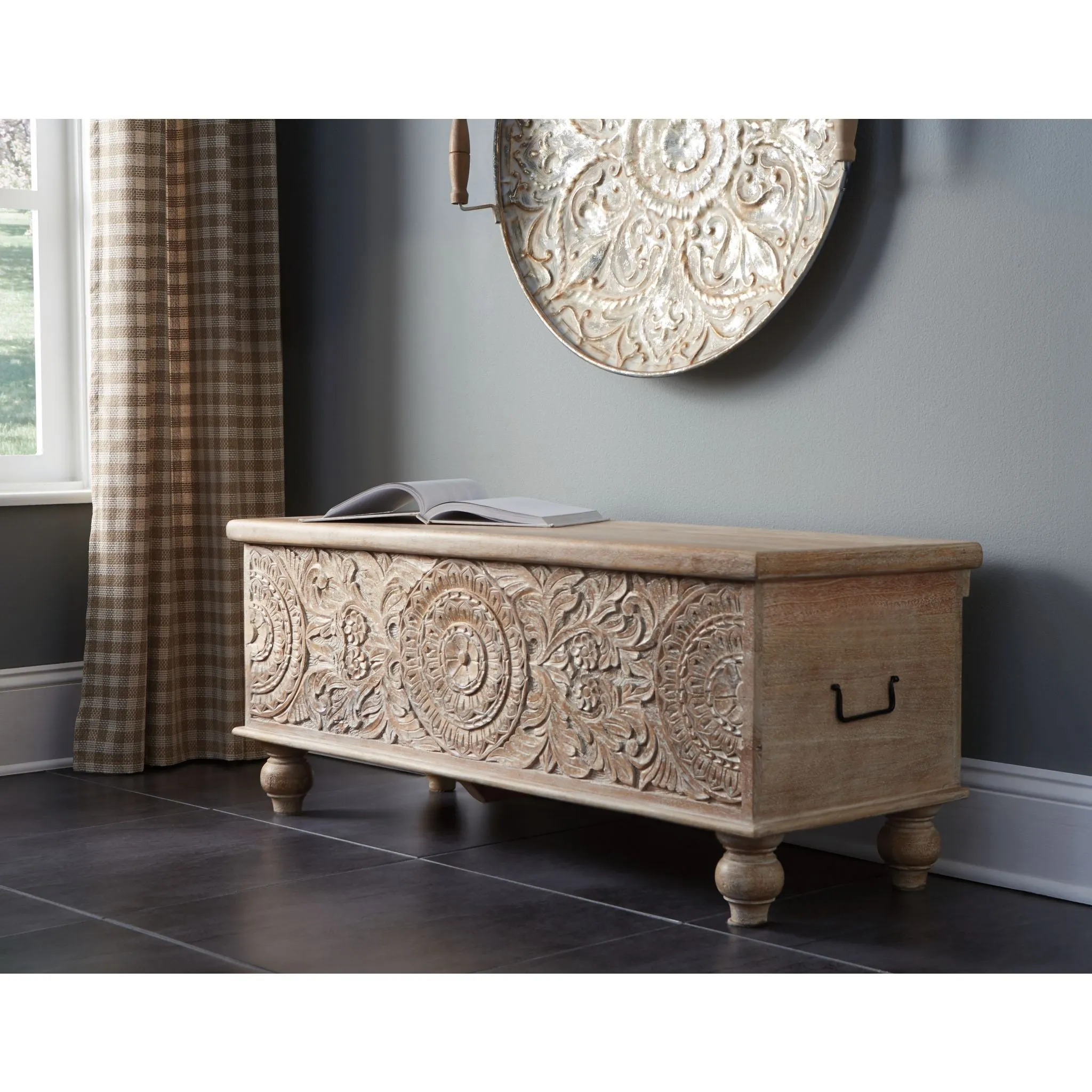 Fossil Ridge Storage Bench