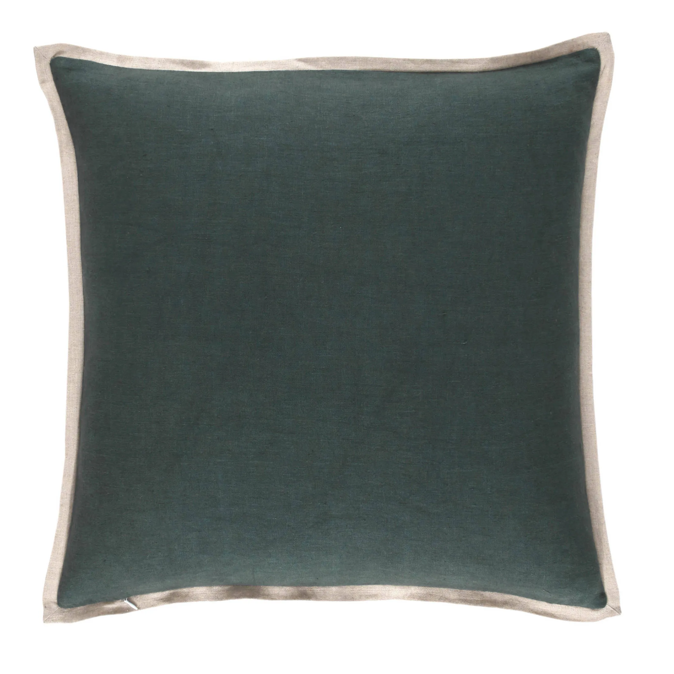 Gehry Velvet/Linen Everglade Decorative Pillow Cover