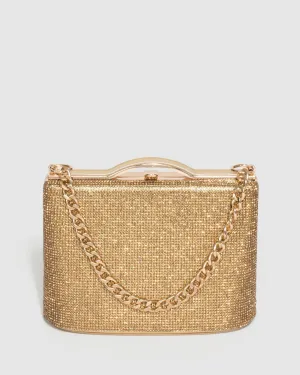 Gold Tullia Chain Bag