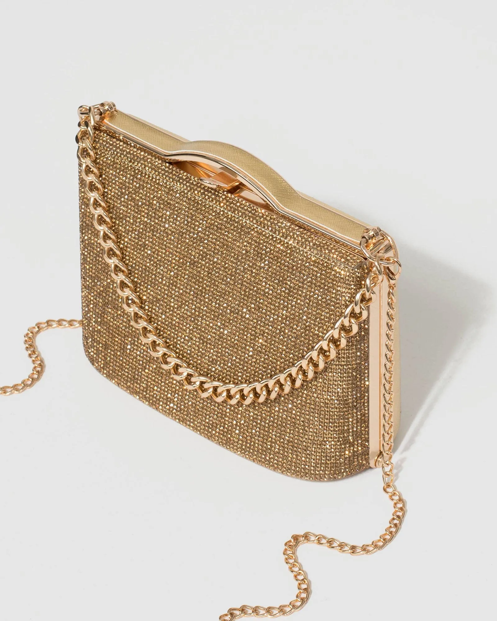 Gold Tullia Chain Bag