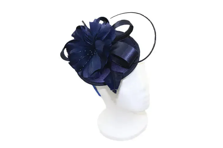 Gorgeous Navy Fascinator Hat