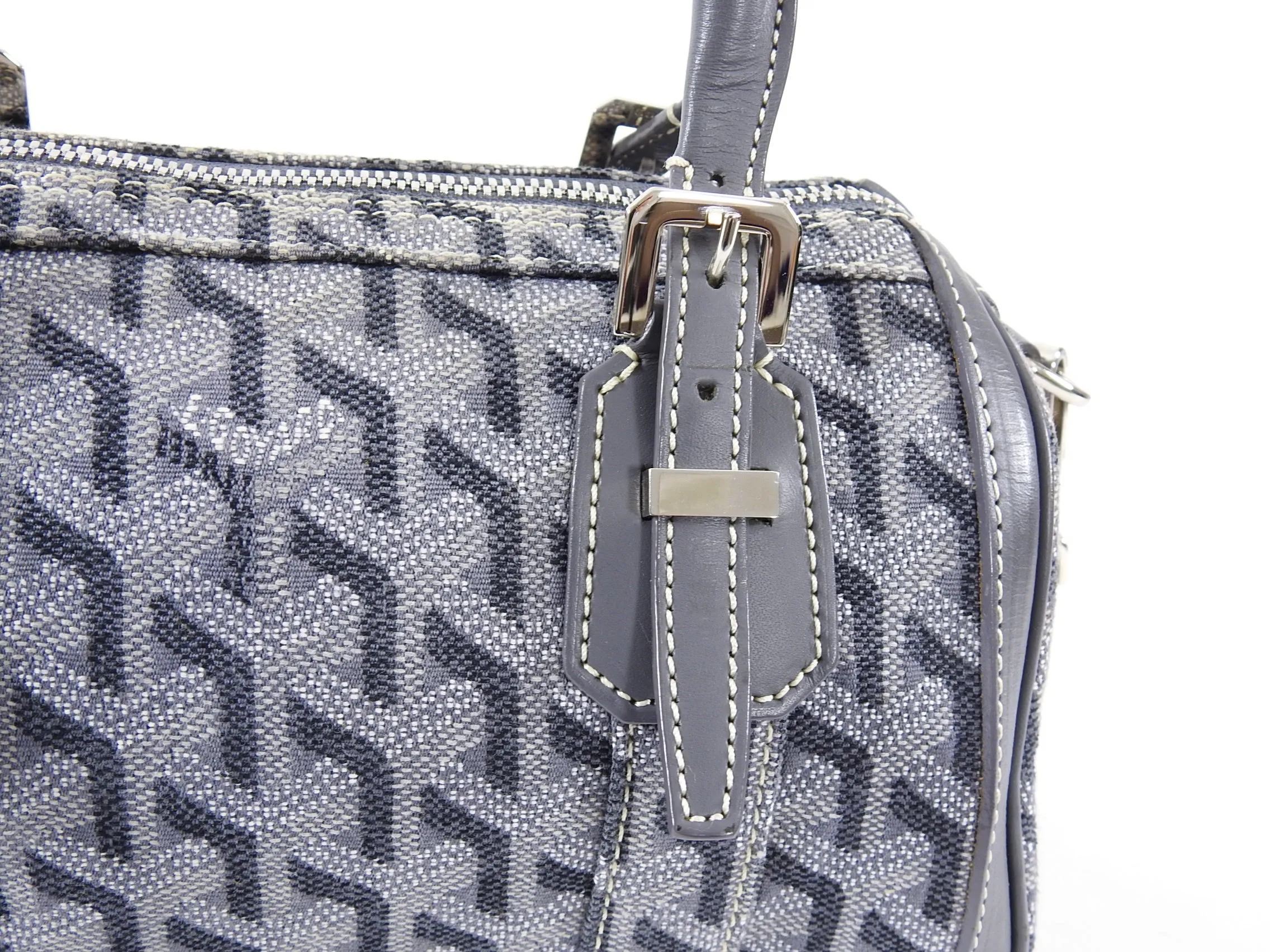 Goyard Limited Edition Small Gray Croisiere Bag with Crossbody Strap