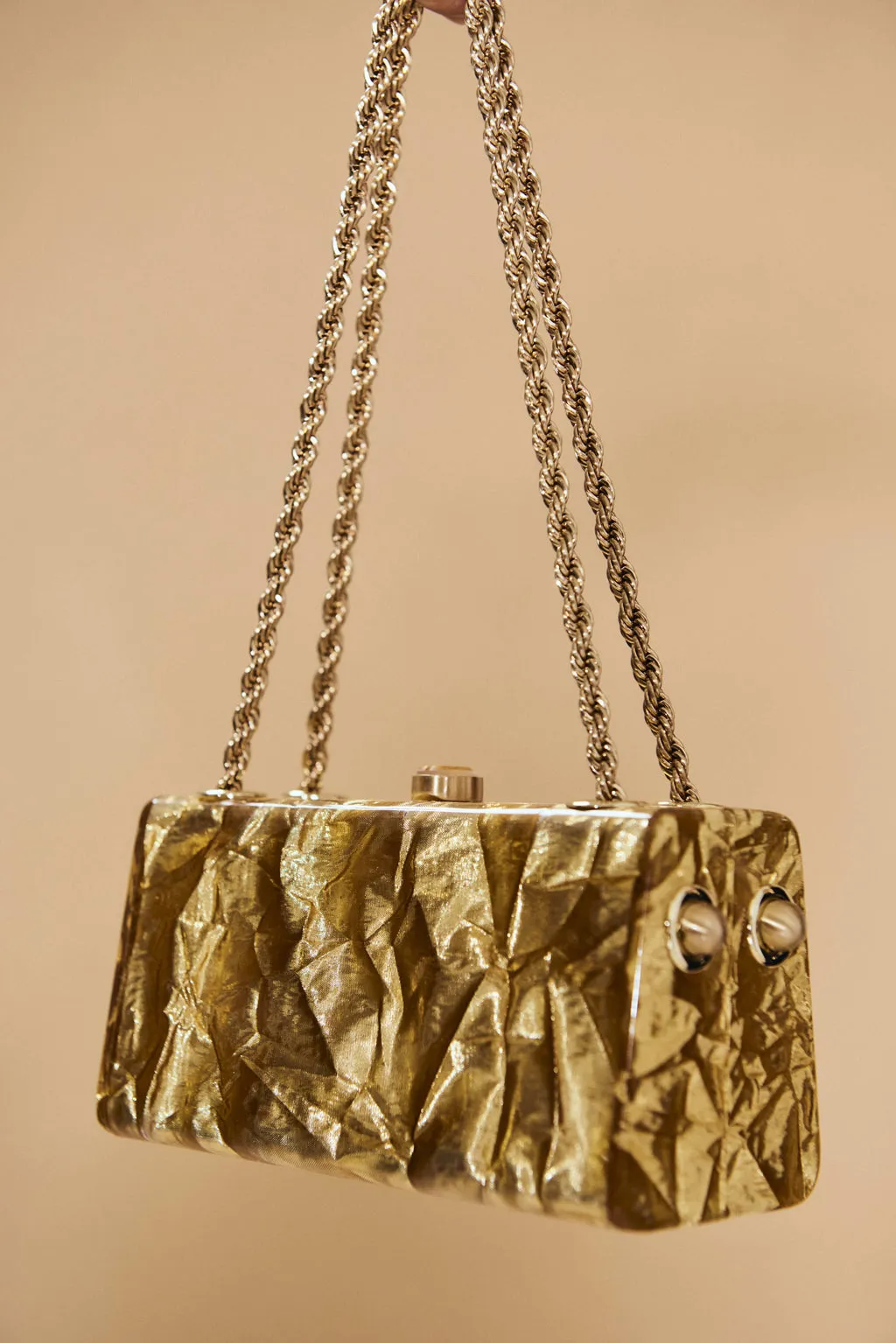 HAJAR SHOULDER BAG - GOLD