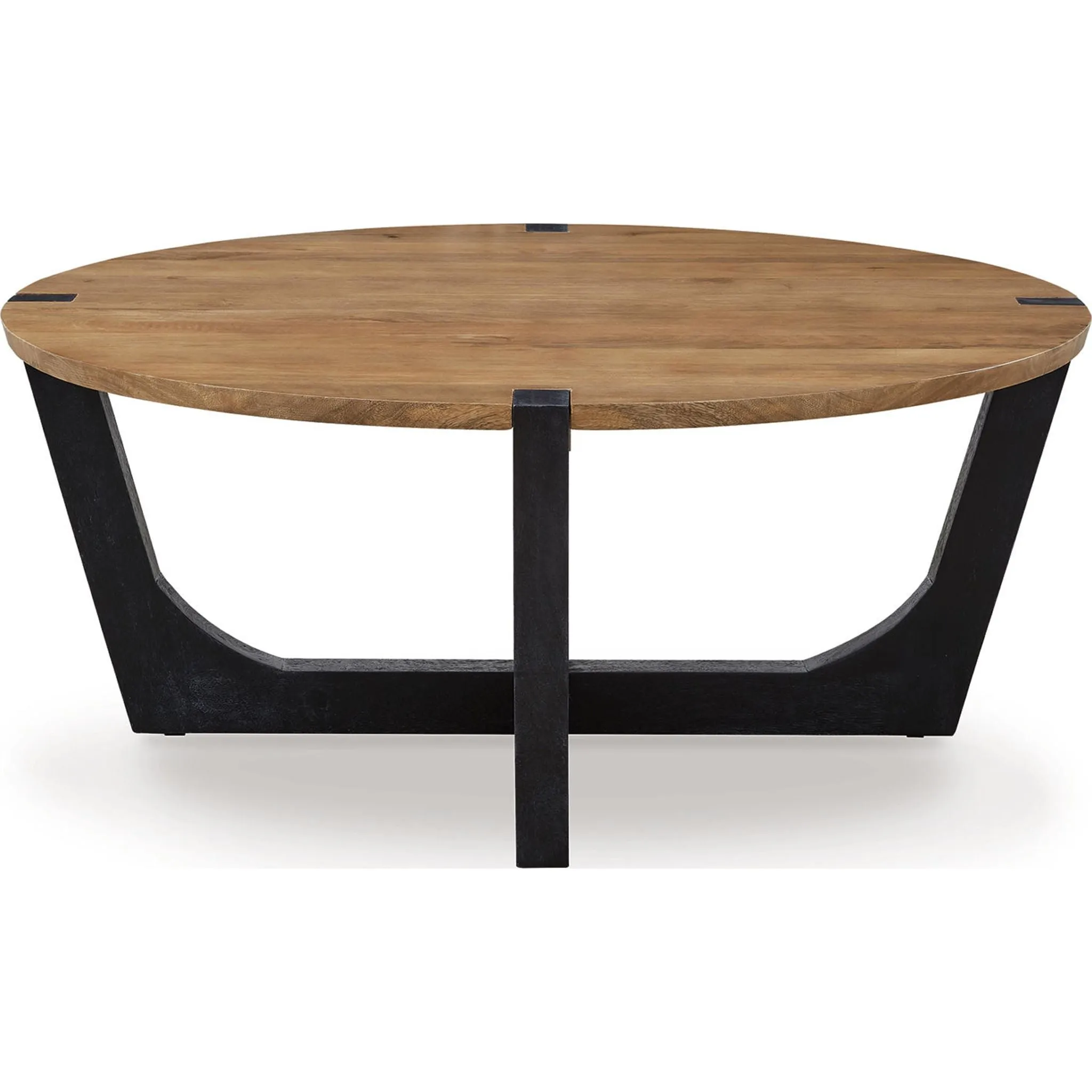 Hanneforth Coffee Table - Brown/Black