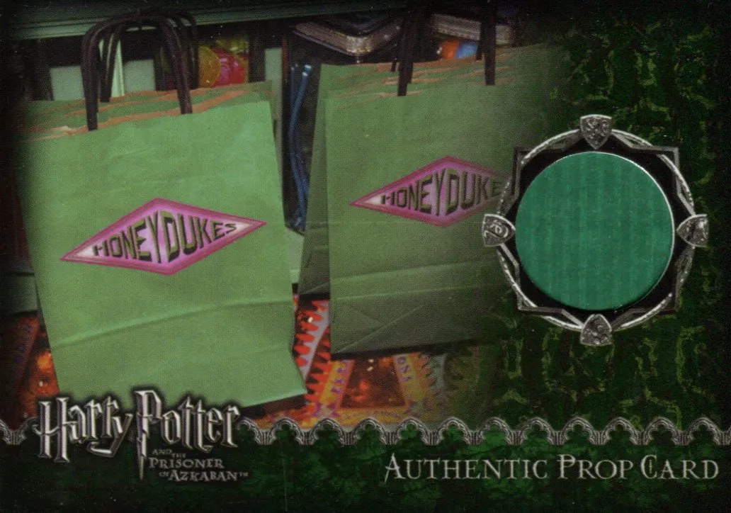 Harry Potter and the Prisoner of Azkaban Honeydukes Bag Prop Card HP #249/434