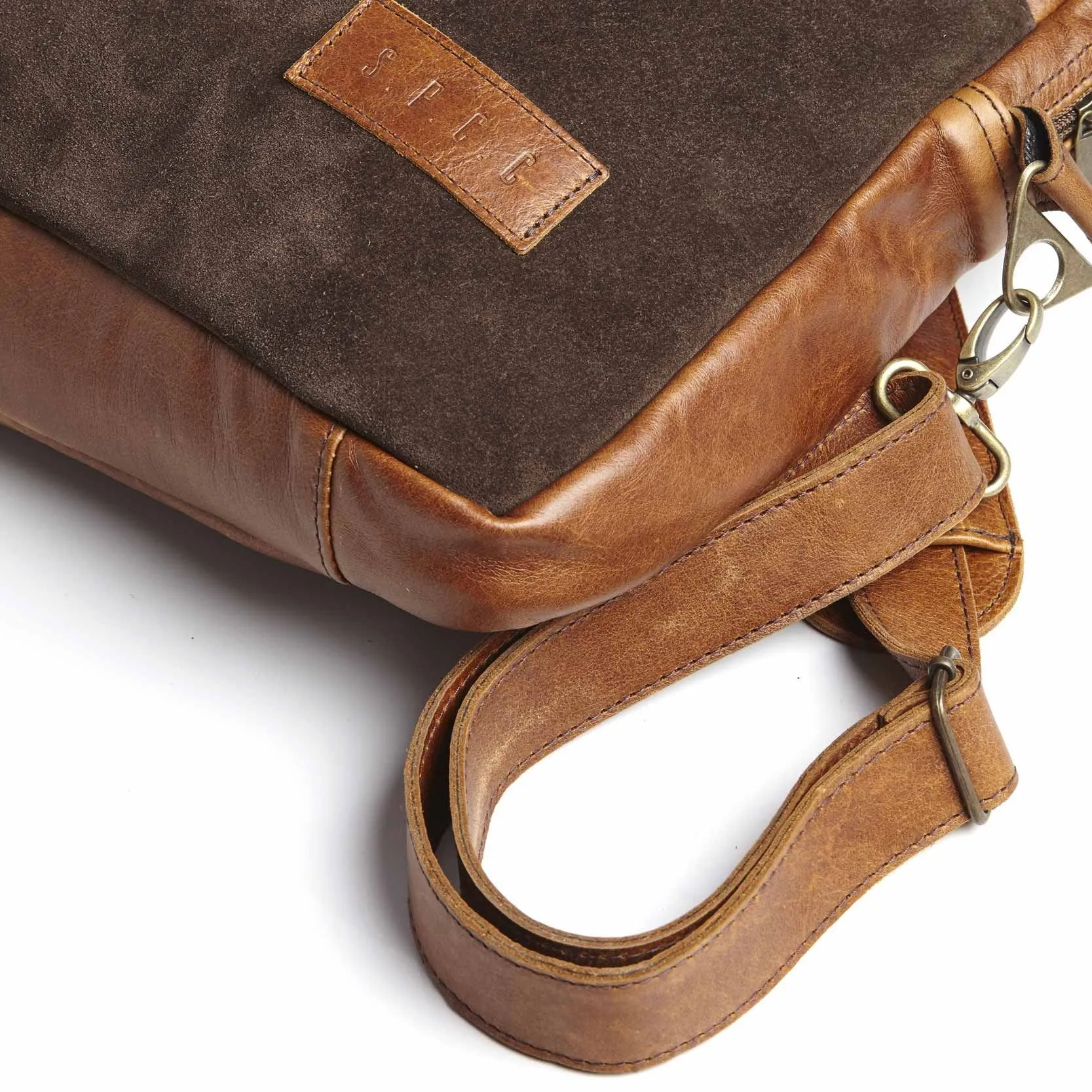 Heiko Laptop Bag - Brown