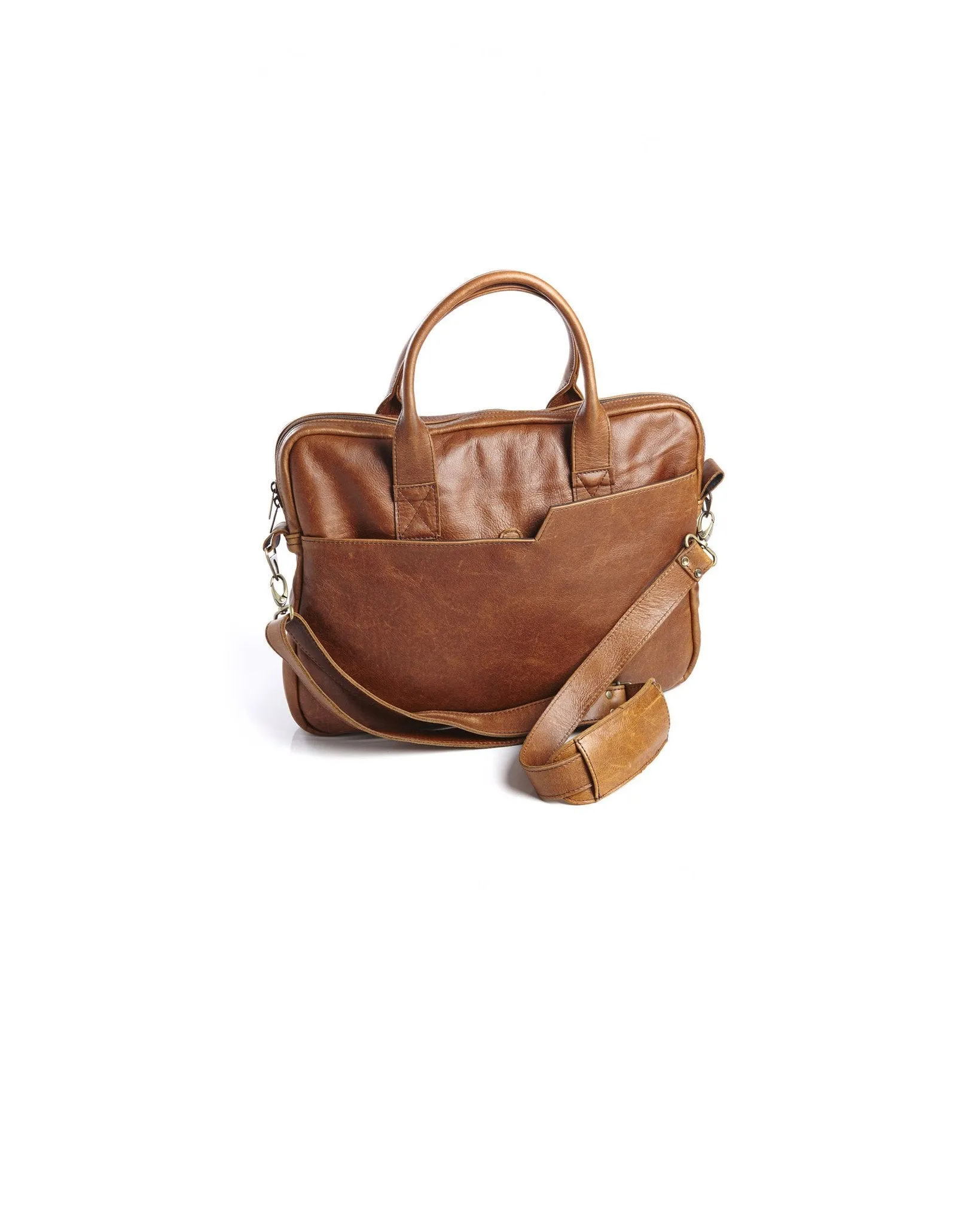 Heiko Laptop Bag - Brown