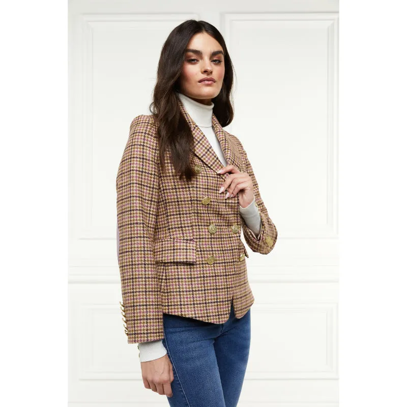 Holland Cooper Knightsbridge Ladies Tweed Blazer - Sudeley Pink