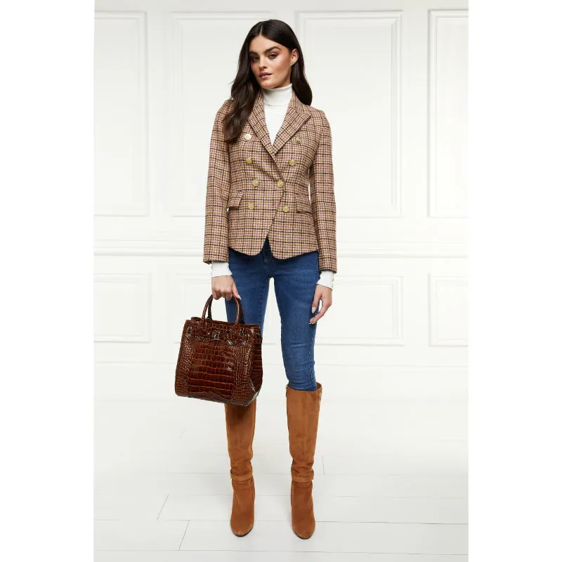 Holland Cooper Knightsbridge Ladies Tweed Blazer - Sudeley Pink