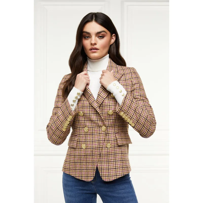 Holland Cooper Knightsbridge Ladies Tweed Blazer - Sudeley Pink