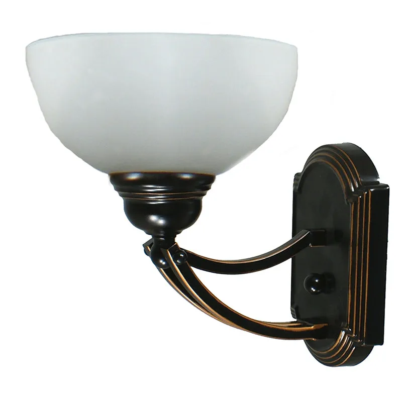 Houston Framed Wall Light Bronze