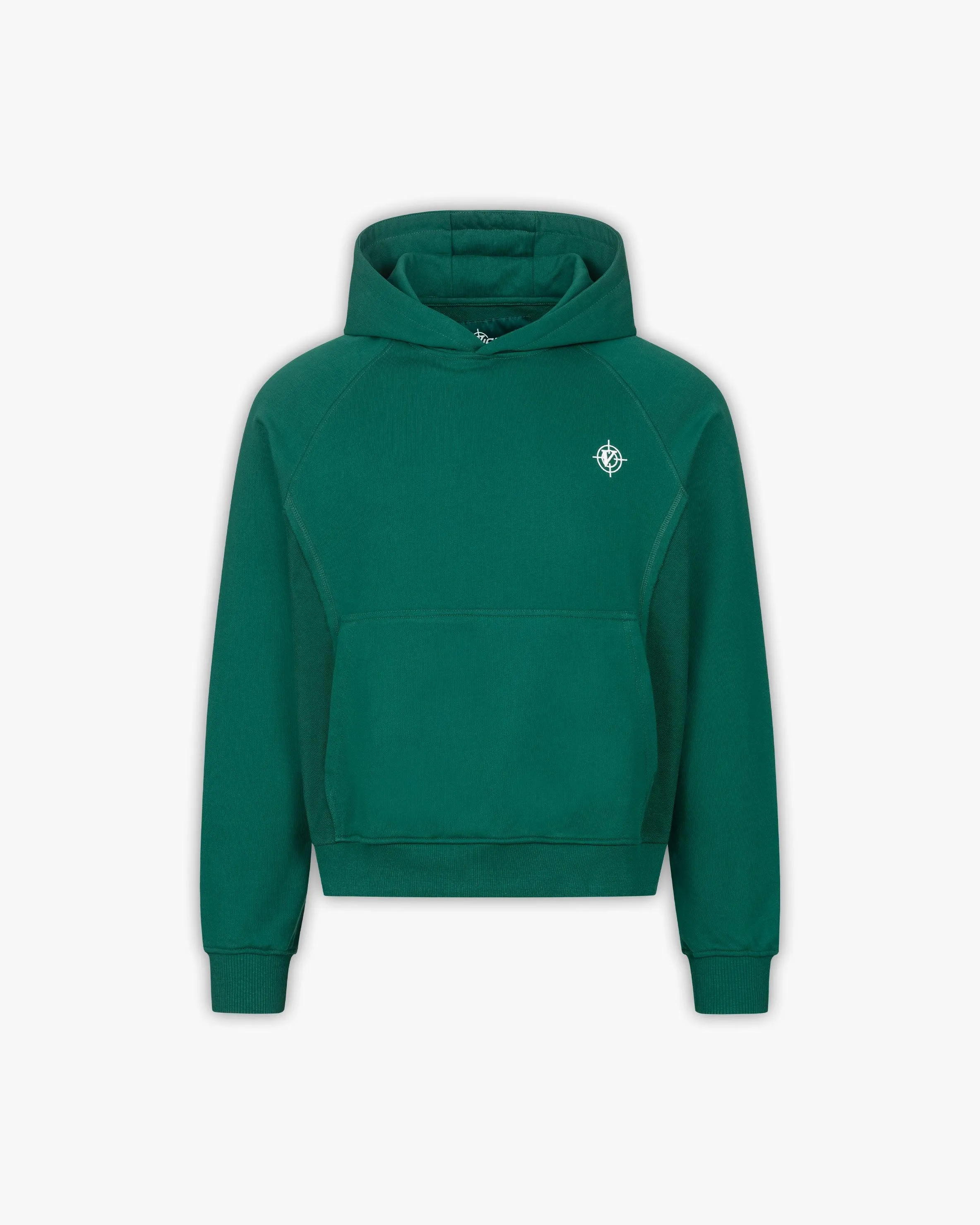 INSIDE OUT HOODIE FORREST GREEN