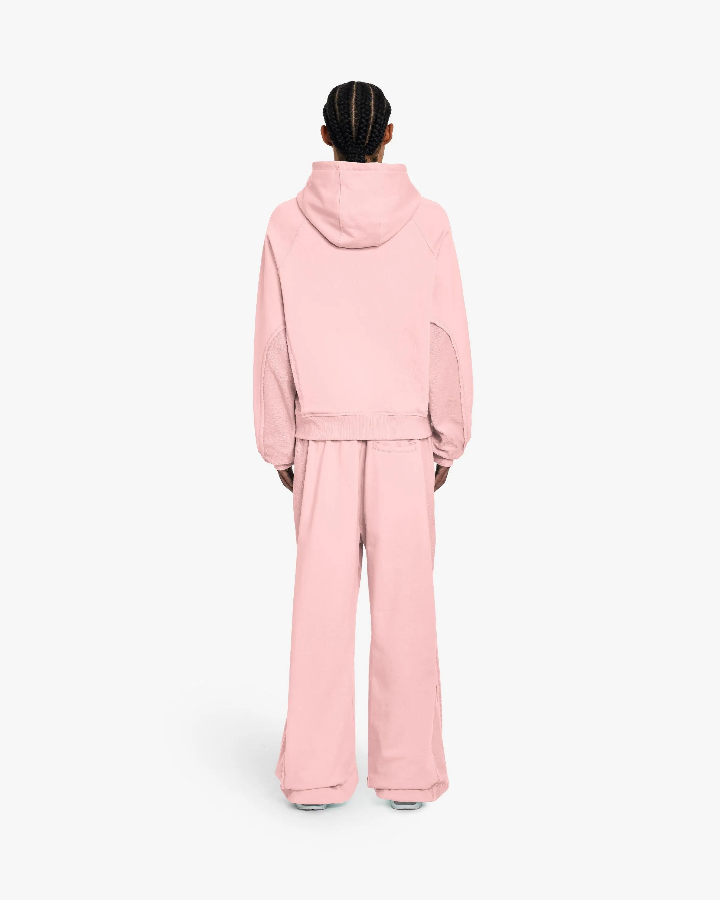 INSIDE OUT HOODIE PINK