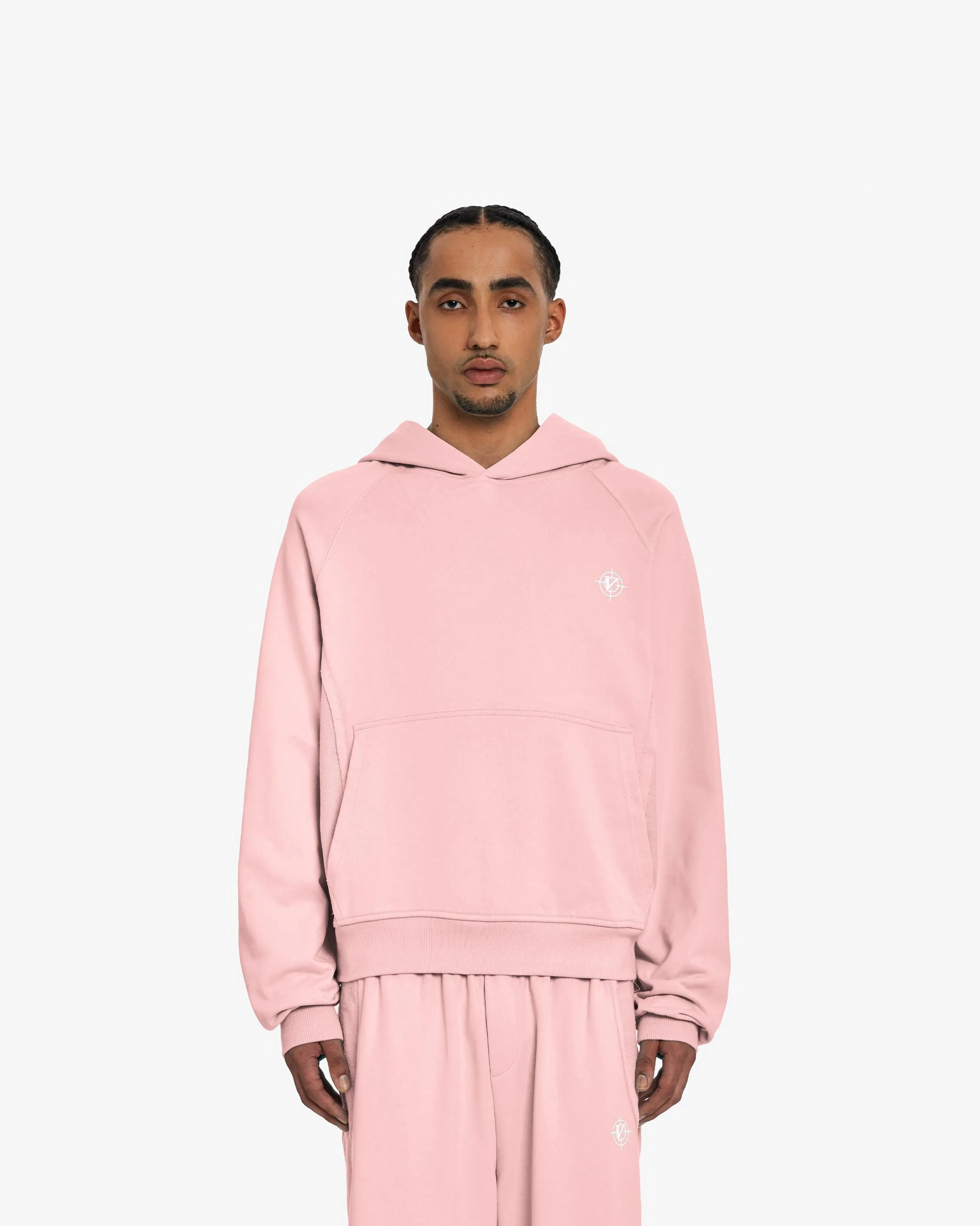 INSIDE OUT HOODIE PINK