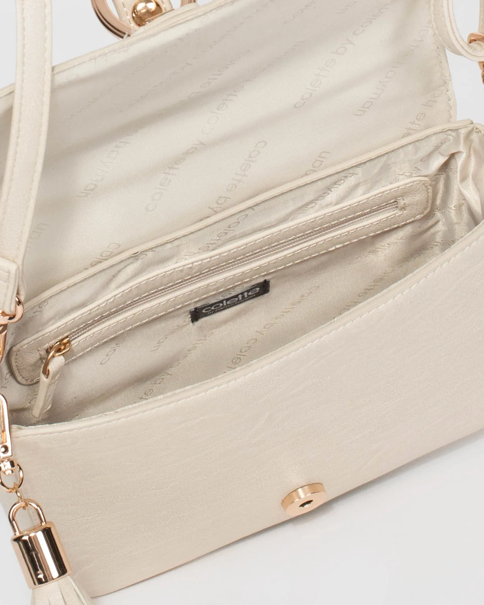 Ivory Elissa Tiger Crossbody Bag