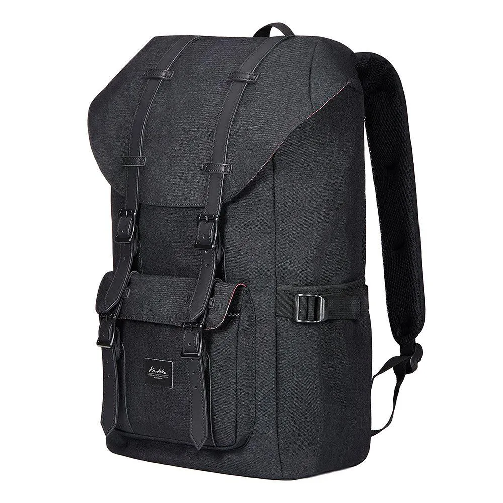 KAUKKO Backpack for city trips, EP5-2 ( Black / 19L )