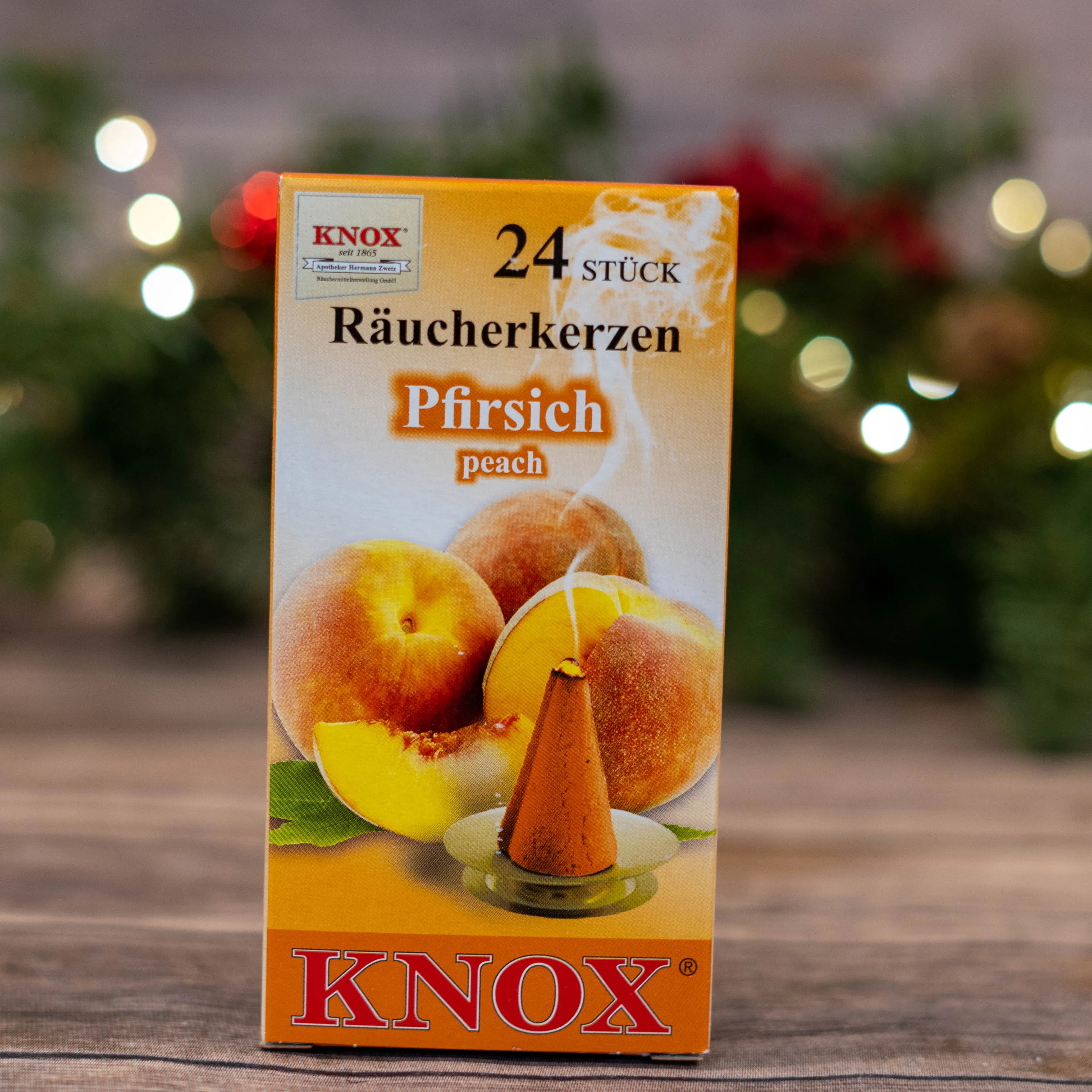 Knox Incense Cones - Peach