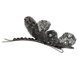 Lace Butterfly Bobby Pin