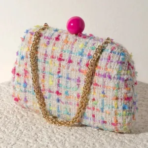 Lana Clutch - Ivory