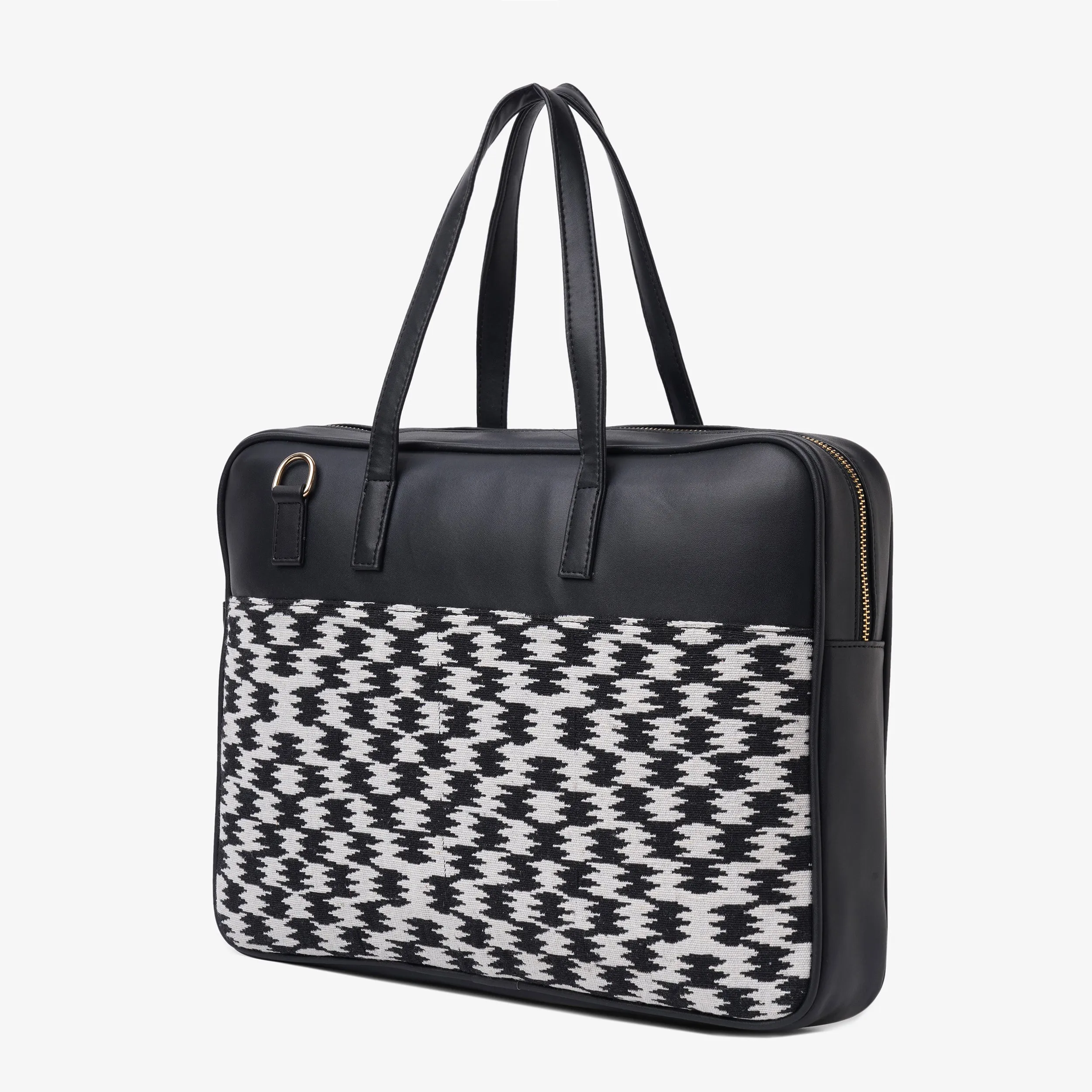 Laptop Bag - Houndstooth