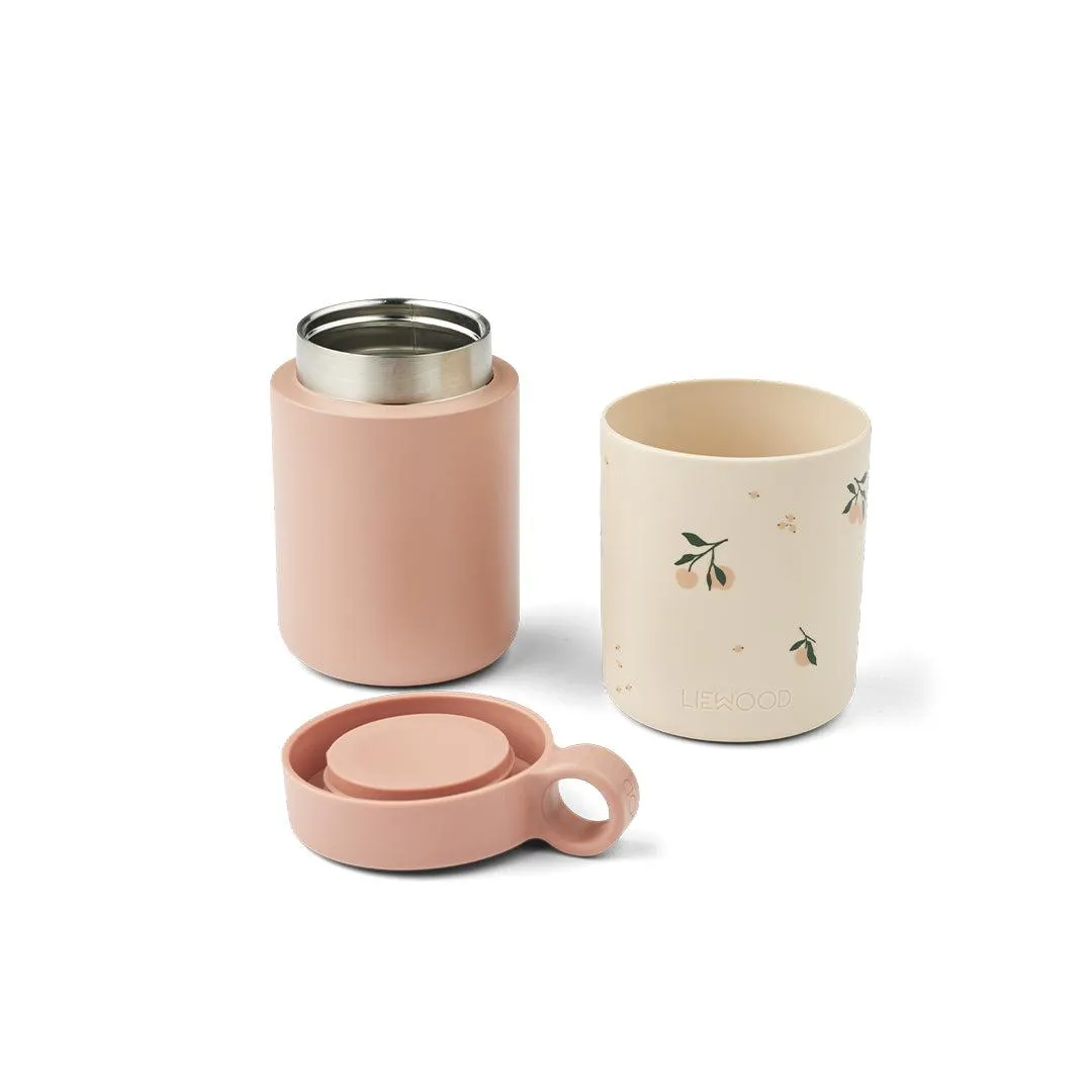 Liewood Kian Food Jar - Peach - Sea Shell