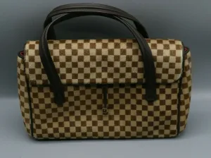 Louis Vuitton Limited Edition Lionne Damier Sauvage Calf-hair Handbag