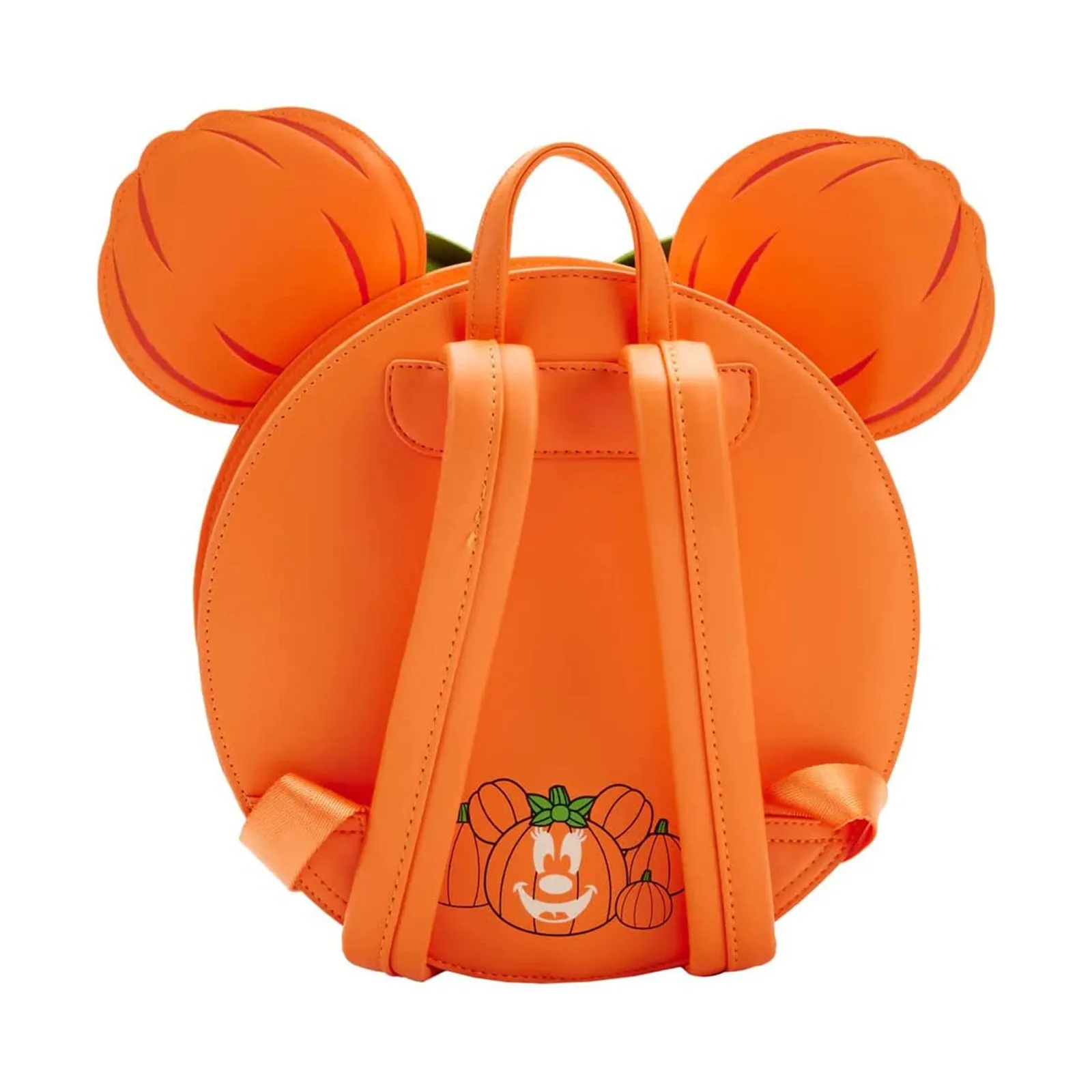 Loungefly Disney Glow Face Minnie Mouse Pumpkin Mini Backpack